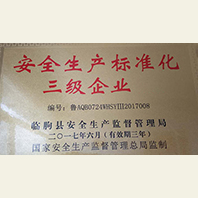 安全生產(chǎn)標(biāo)準(zhǔn)化證三級(jí)企業(yè)